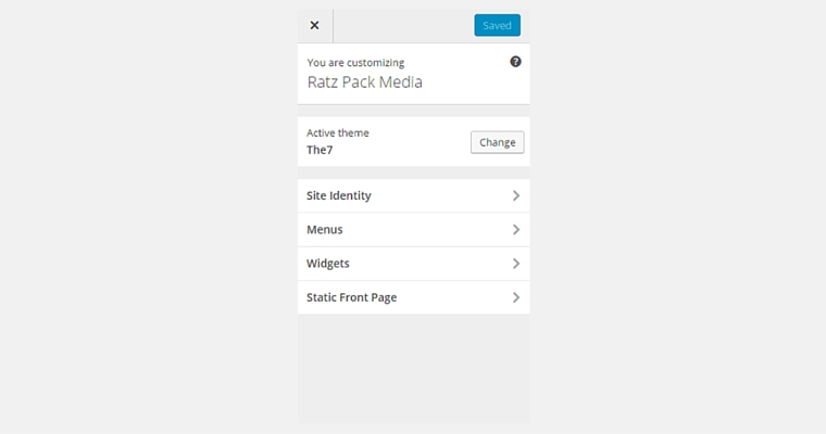 customize tab